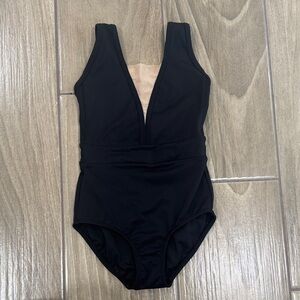 Tiger Friday Black Leotard